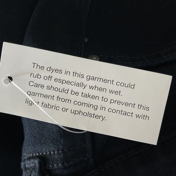 Style & Co SZ 10 Boot Leg Jeans Mid-Rise Dark Wash Stretch 5-Pocket Blue Womens - Picture 9 of 10